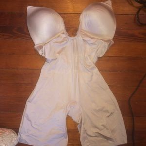 SPANX Strapless Mid-Thigh Bodysuit